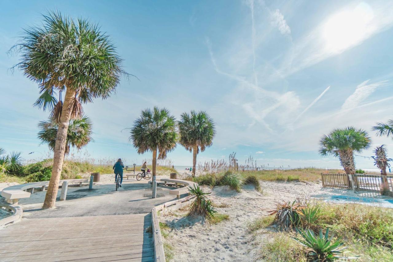 Stunning Views!!-Oceanfront Villa-Heated Pool-Private Balcony-Tiki Bar-Walk To Coligny Plaza Хилтон-Хед-Айленд Экстерьер фото