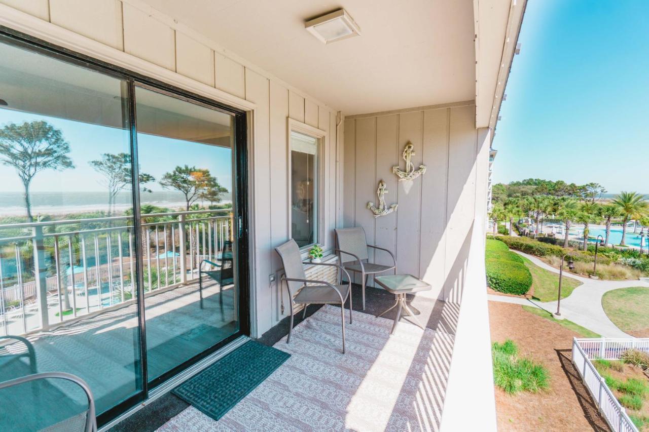 Stunning Views!!-Oceanfront Villa-Heated Pool-Private Balcony-Tiki Bar-Walk To Coligny Plaza Хилтон-Хед-Айленд Экстерьер фото