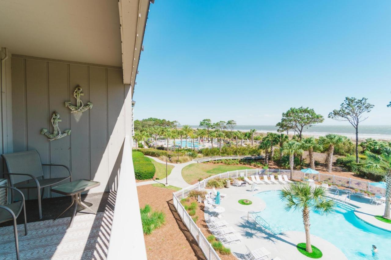 Stunning Views!!-Oceanfront Villa-Heated Pool-Private Balcony-Tiki Bar-Walk To Coligny Plaza Хилтон-Хед-Айленд Экстерьер фото